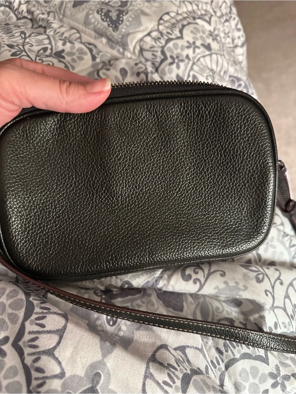 Coach x Keith Haring LOVE double zip crossbody bag